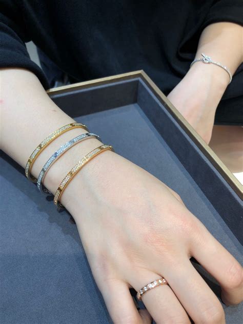 cartier small love bracelet diamonds